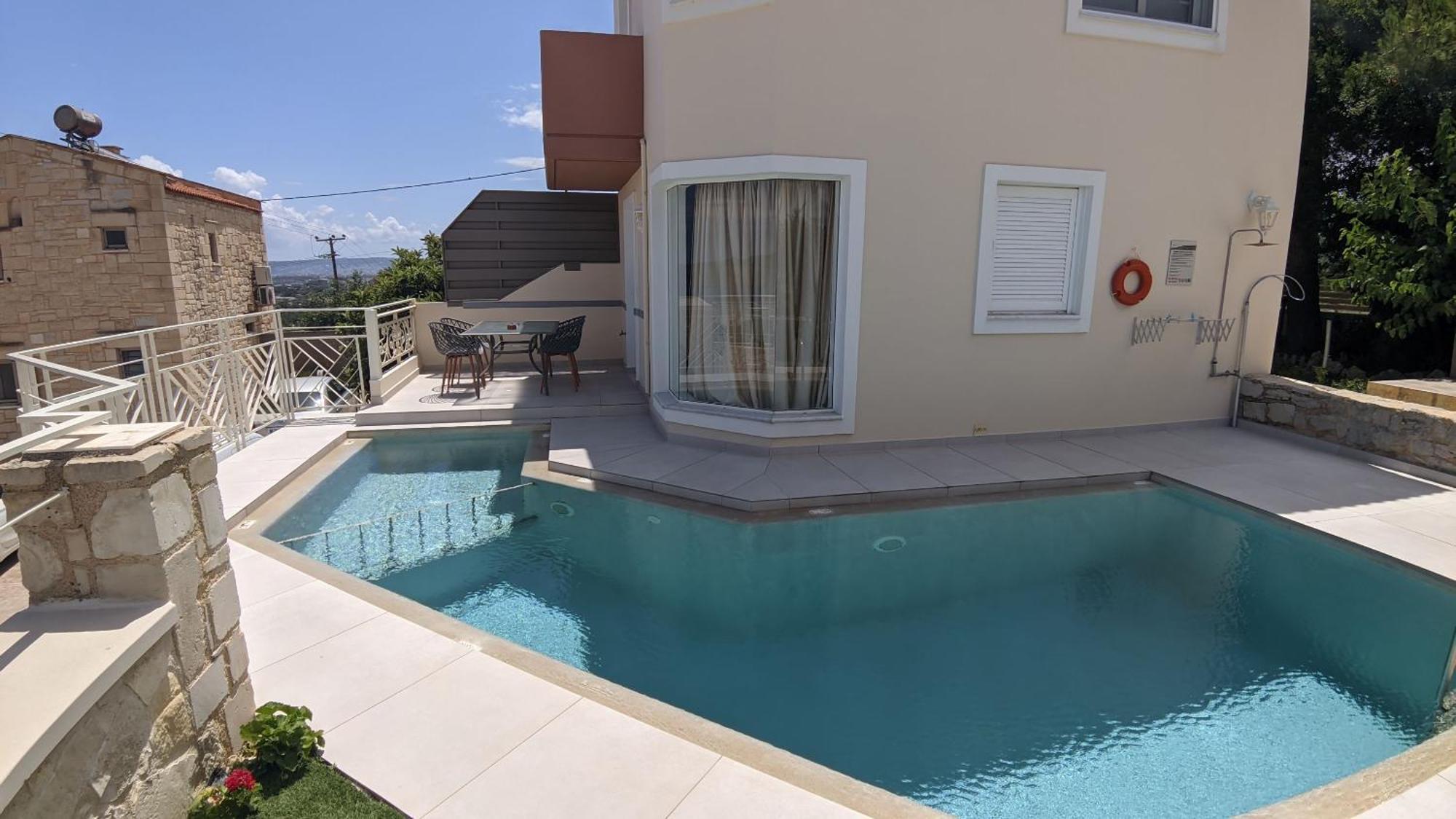 Pantanassa Villas Agia Marina Dış mekan fotoğraf