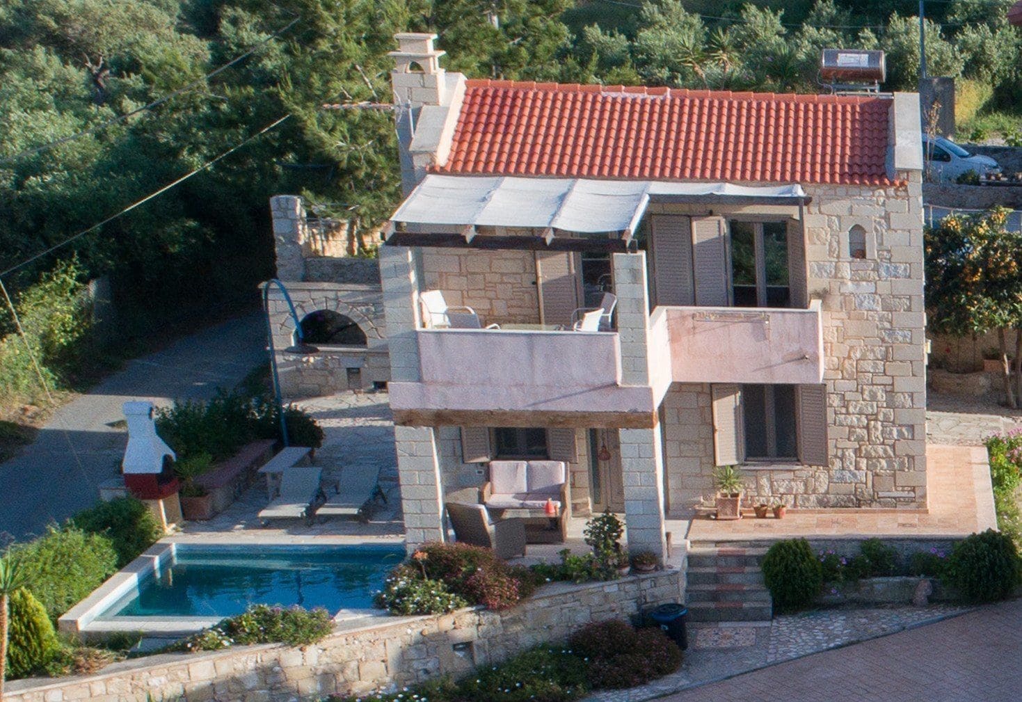 Pantanassa Villas Agia Marina Dış mekan fotoğraf